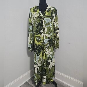 Citrine Swim By Anthropologie Midi Shirt Dress Size Small